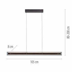 SCHÖNER WOHNEN-Kollektion Pendelleuchten|LED-Pendelleuchte Lena