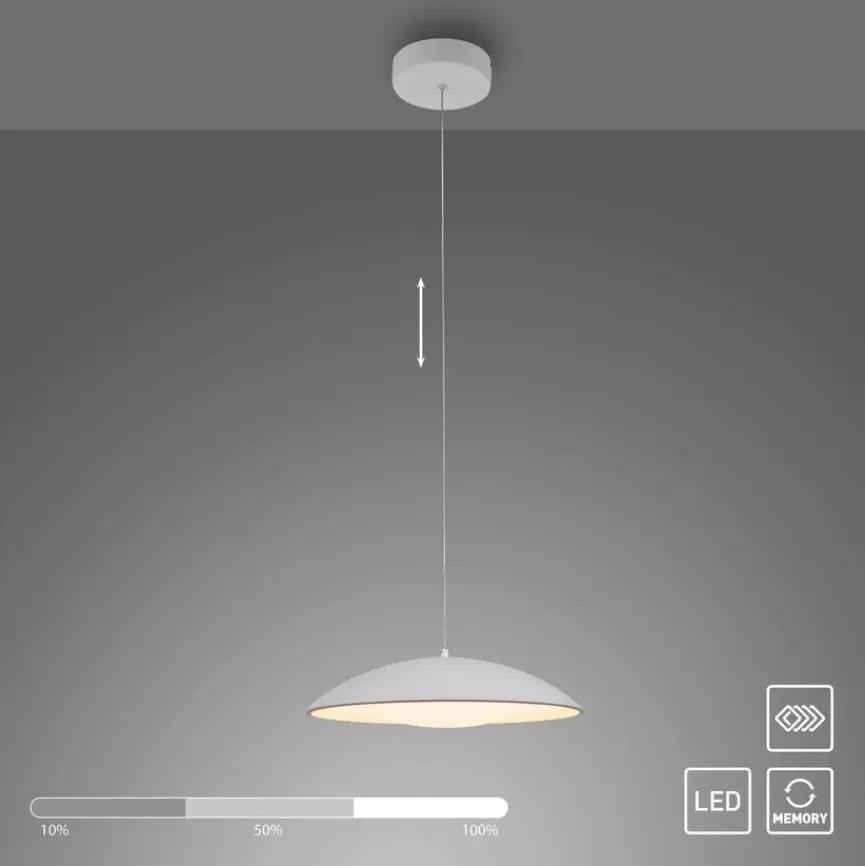 SCHÖNER WOHNEN-Kollektion LED-Pendelleuchte Lente