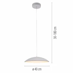 SCHÖNER WOHNEN-Kollektion LED-Pendelleuchte Lente