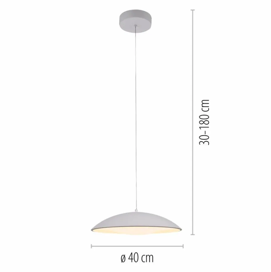 SCHÖNER WOHNEN-Kollektion LED-Pendelleuchte Lente