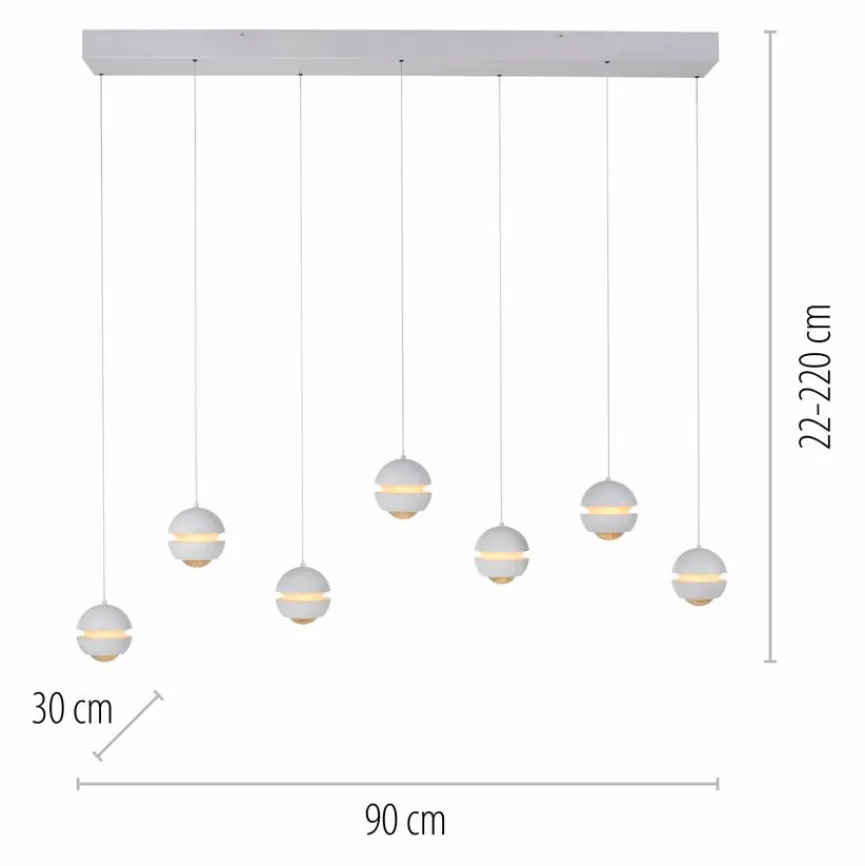 SCHÖNER WOHNEN-Kollektion LED-Pendelleuchte Lini