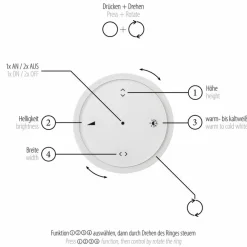 Best LED-Pendelleuchte Pure E-Mot Pendelleuchten
