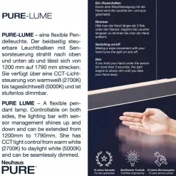 Neuhaus PURE Pendelleuchten|LED-Pendelleuchte Pure Lume