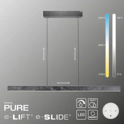 New LED-Pendelleuchte Pure Moto-Rise Pendelleuchten