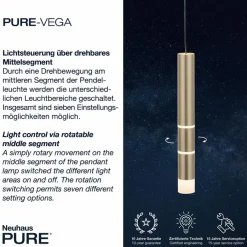 Sale LED-Pendelleuchte Pure Vega Pendelleuchten