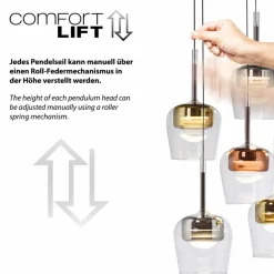 Q SMART HOME LIGHTS Pendelleuchten|LED-Pendelleuchte Q-Kon