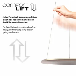 SCHÖNER WOHNEN-Kollektion Pendelleuchten|LED-Pendelleuchte Quillo