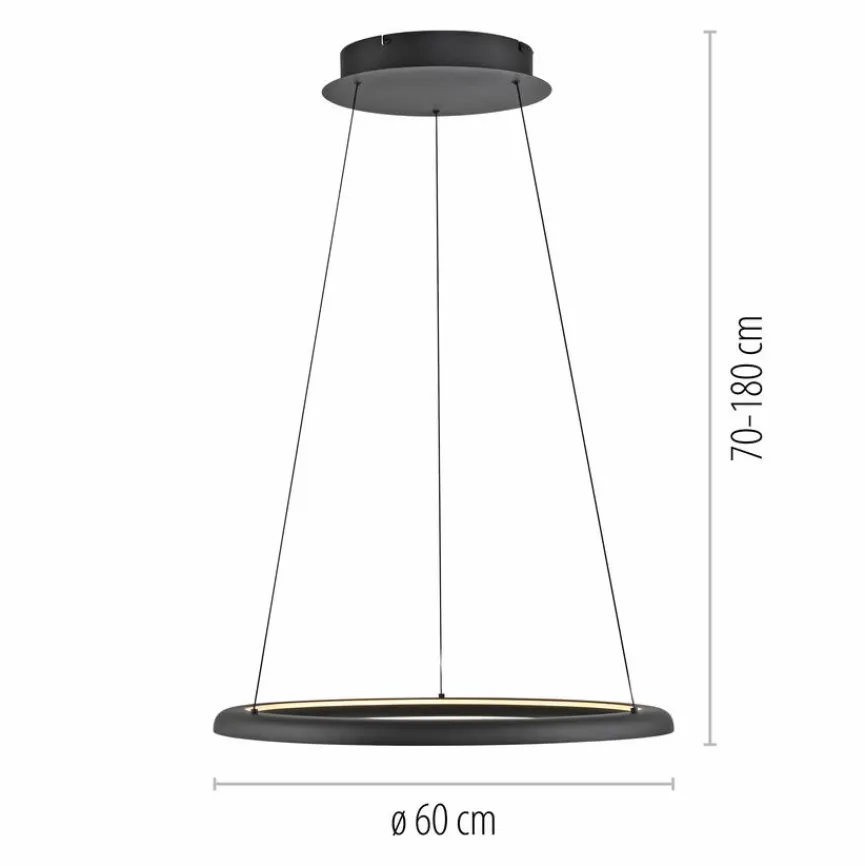 SCHÖNER WOHNEN-Kollektion LED-Pendelleuchte Quillo