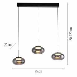 SCHÖNER WOHNEN-Kollektion Pendelleuchten|LED-Pendelleuchte Sia
