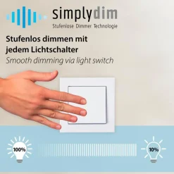 SCHÖNER WOHNEN-Kollektion LED-Pendelleuchte Sia