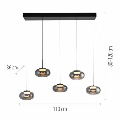 SCHÖNER WOHNEN-Kollektion LED-Pendelleuchte Sia