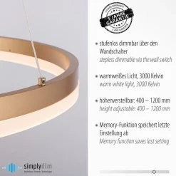 Discount LED-Pendelleuchte Titus Pendelleuchten