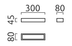 Outlet LED-Spiegelleuchte Theia Wandleuchten