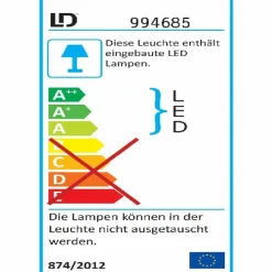 JUST LIGHT. LED-Stehlampe HANS