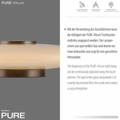 Outlet LED-Tischleuchte Pure Vitrum Tischlampen