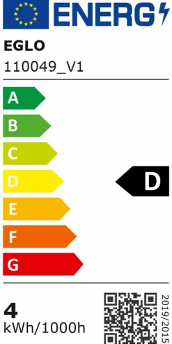 EGLO E14|LED-Tropfen E14/4,5 Watt/Energie D