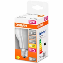 Osram LED-Tropfen matt E27/ 12Watt/ Energie D