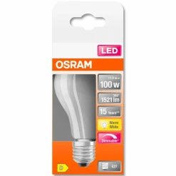 Osram LED-Tropfen matt E27/ 12Watt/ Energie D