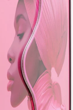 Online LED-Wandbild 80 x 80 cm Woman Bilder Mit Rahmen