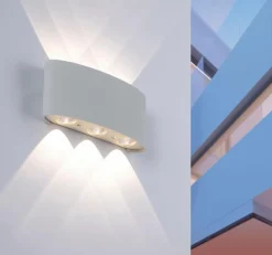 Paul Neuhaus Außenwandleuchten|Außenwandleuchten|LED-Wandleuchte Carlo