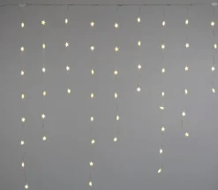DesignLive Lichtervorhang Sterne
