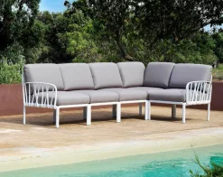 Best Loungemöbel Komodo 5 5tlg., Acryl Loungemöbel-Sets