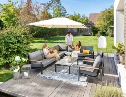 New Loungemöbel Set Santorini 4 tlg. Loungemöbel-Sets