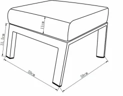 Sale Loungemöbel Set Deluxe Alu 5tlg. Loungemöbel-Sets