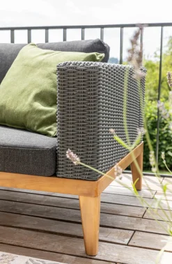 Loungemöbel Set Leeds 3 tlg.