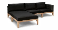 Loungemöbel Set Leeds 3 tlg.