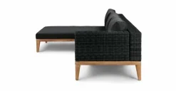 Loungemöbel Set Leeds 3 tlg.