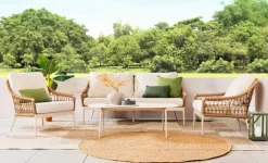 Segarda Loungemöbel Set Mykonos 4-tlg.