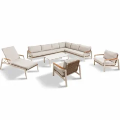 Segarda Loungemöbel Set Santorini Lounge 3-tlg.