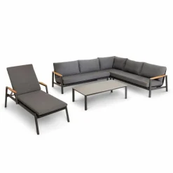 Segarda Loungemöbel Set Santorini Lounge 3-tlg.