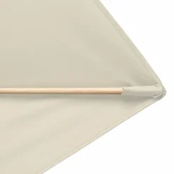 Doppler Marktschirm Alu Wood 140 x 200 cm