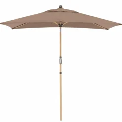 Best Marktschirm Alu Wood 140 x 200 cm Sonnenschirme