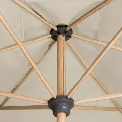 Doppler Marktschirm Alu Wood 200 x 300 cm cm