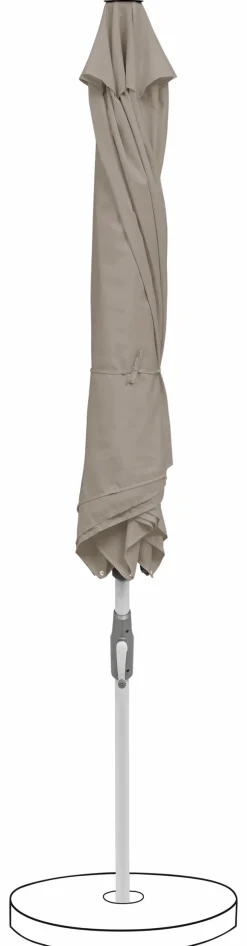 New Marktschirm Slide 300 cm rund Sonnenschirme