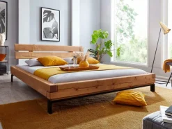 G+K Betten|Massivholzbett BE-0571 200 x 200 cm