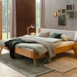 Clearance Massivholzbett Oak-Bianco 180 x 200 cm Betten