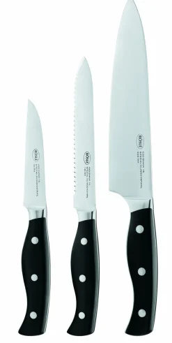 Rösle Messerset Spezialklingenstahl 3tlg.