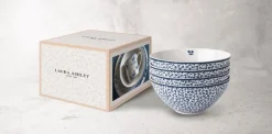 Laura Ashley Schalen & Schüsseln|Schalen & Schüsseln|Müslischale Floris 4tlg.