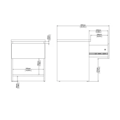 Sale Nachtkommode Naia Nachttische & Kommoden