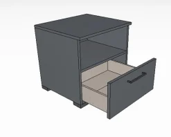 Kinder Röhr Kinderkommoden & -Nachttische|Kinderkommoden & -Nachttische|Nachttisch Cocoon