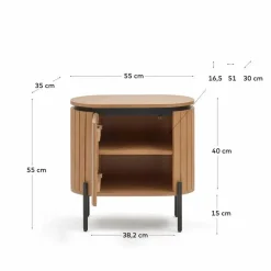 Kave Home Nachttische & Kommoden|Nachttisch Licia