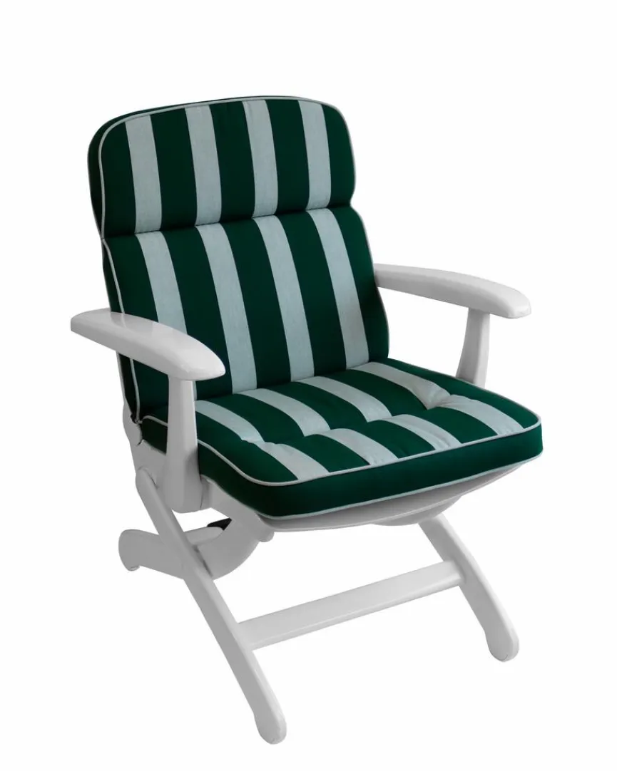 Gartenstuhl-Auflagen|Niedriglehner-Auflage Kreta 50 x 100 cm