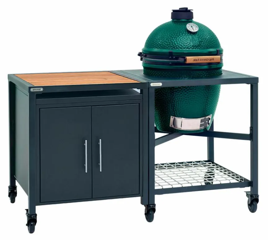 Big Green Egg Holzkohlegrills|Outdoorküchen-Modul Set Medium 7tlg.