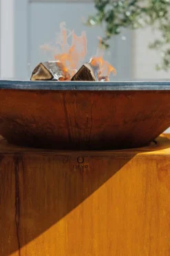 Clearance Outdoor-Kochstelle Classic Corten 100 Pro Feuerschalen|Holzkohlegrills