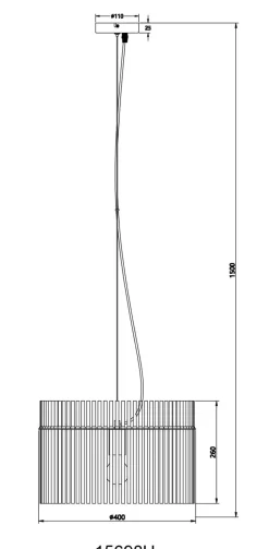Globo Pendelleuchte Gorley