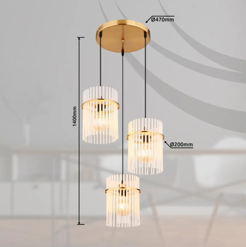 Globo Pendelleuchte Gorley